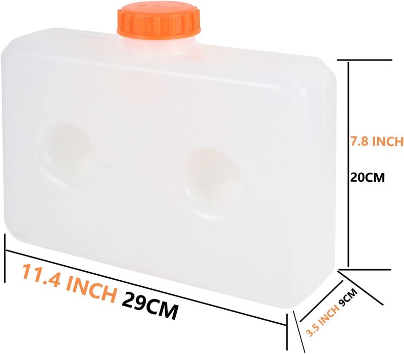 KHAPOA Diesel Heater Tank 5L Plastic Fuel Tank Oil Box Water Tank Container 1.32Gal - Image 2